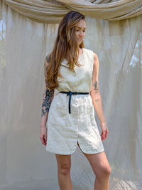 Linen Button Down Dress