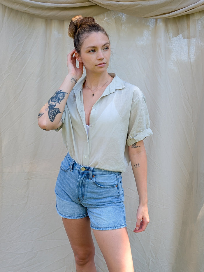 Breezy Cotton Button Down