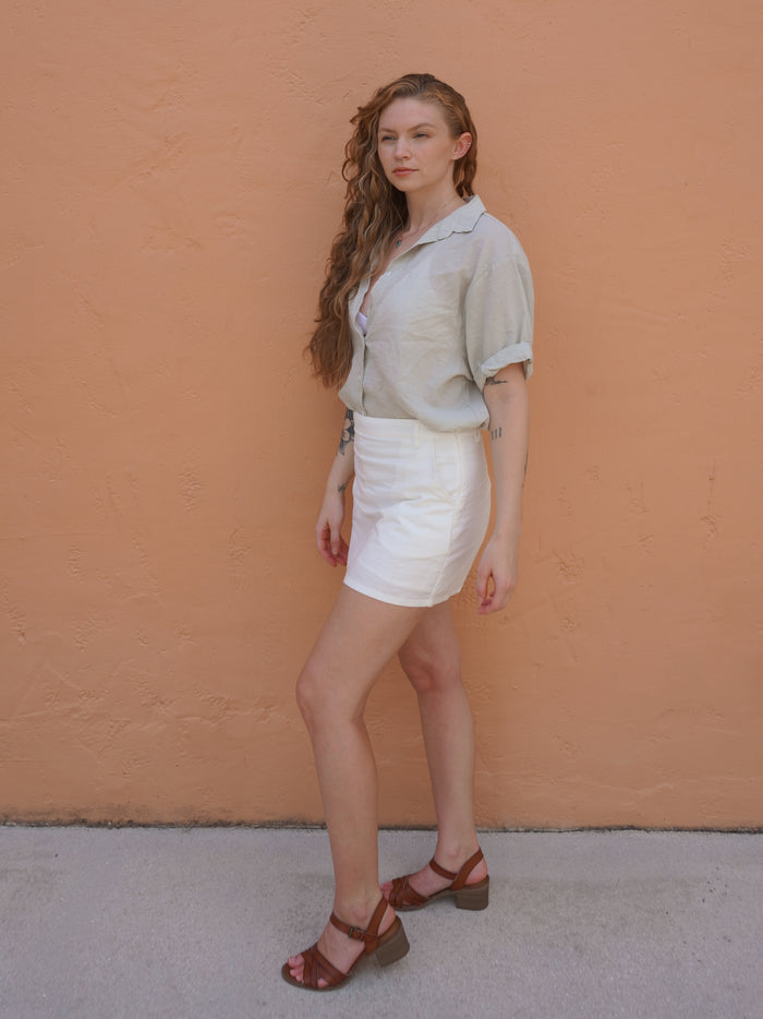 Breezy Cotton Button Down