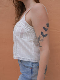 Cotton Button Down Cami
