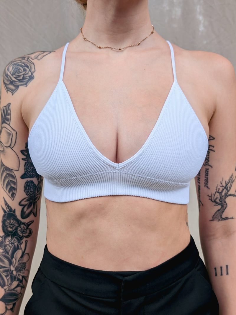 Seamless Ribbed Bralette