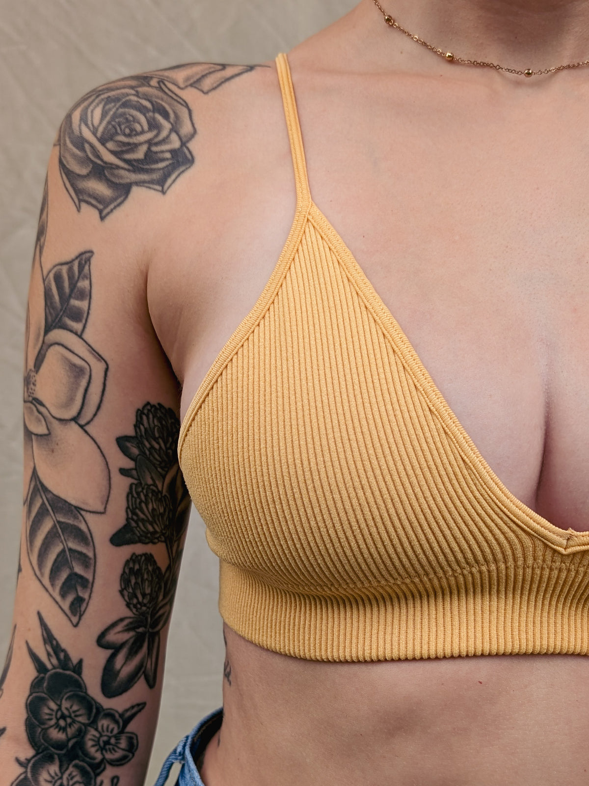 Seamless Ribbed Bralette