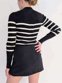 Striped Knit Top