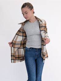 Plaid Flannel Jacket