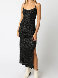 Sequin Maxi Dress