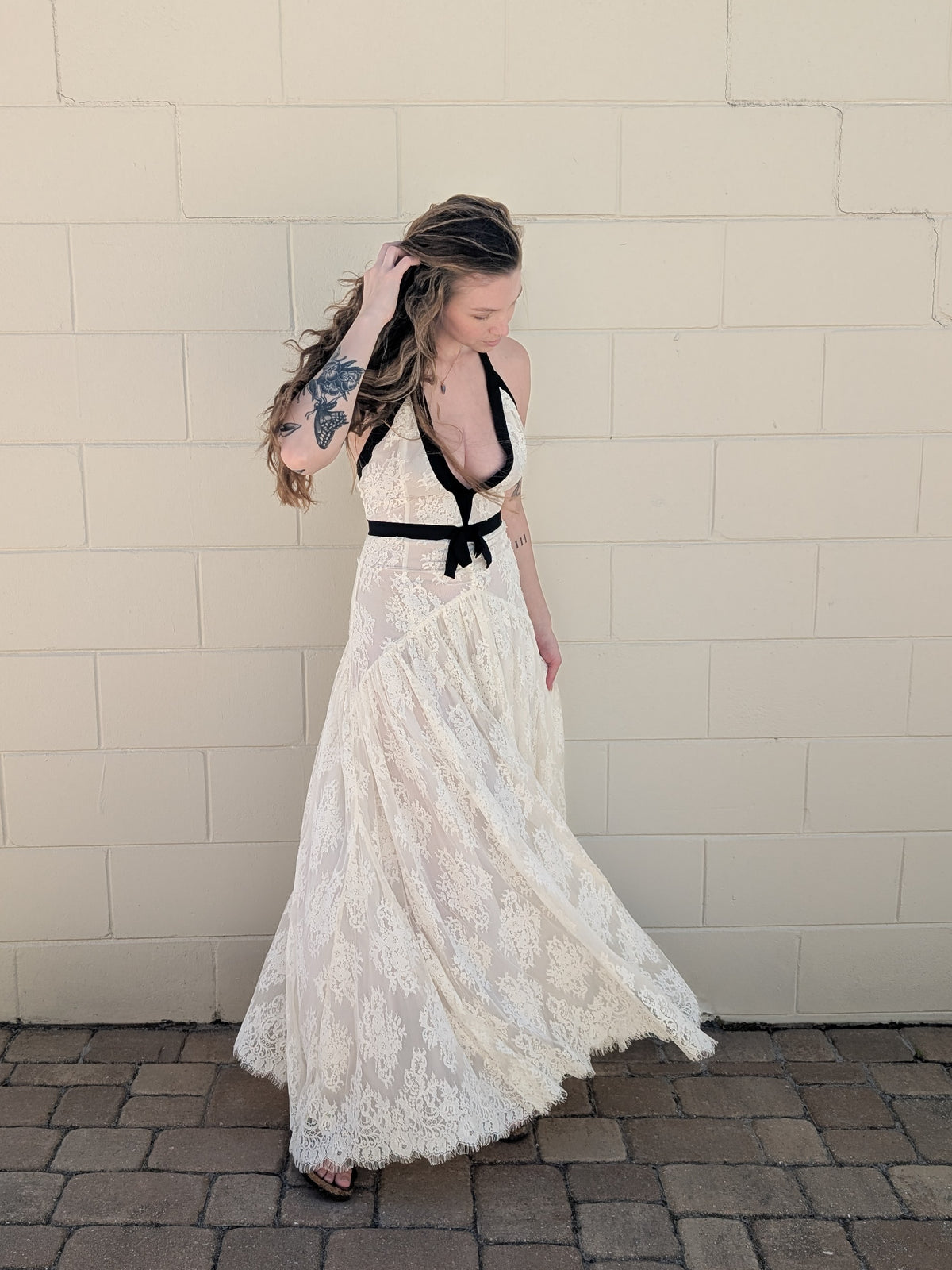 Lace Maxi Dress