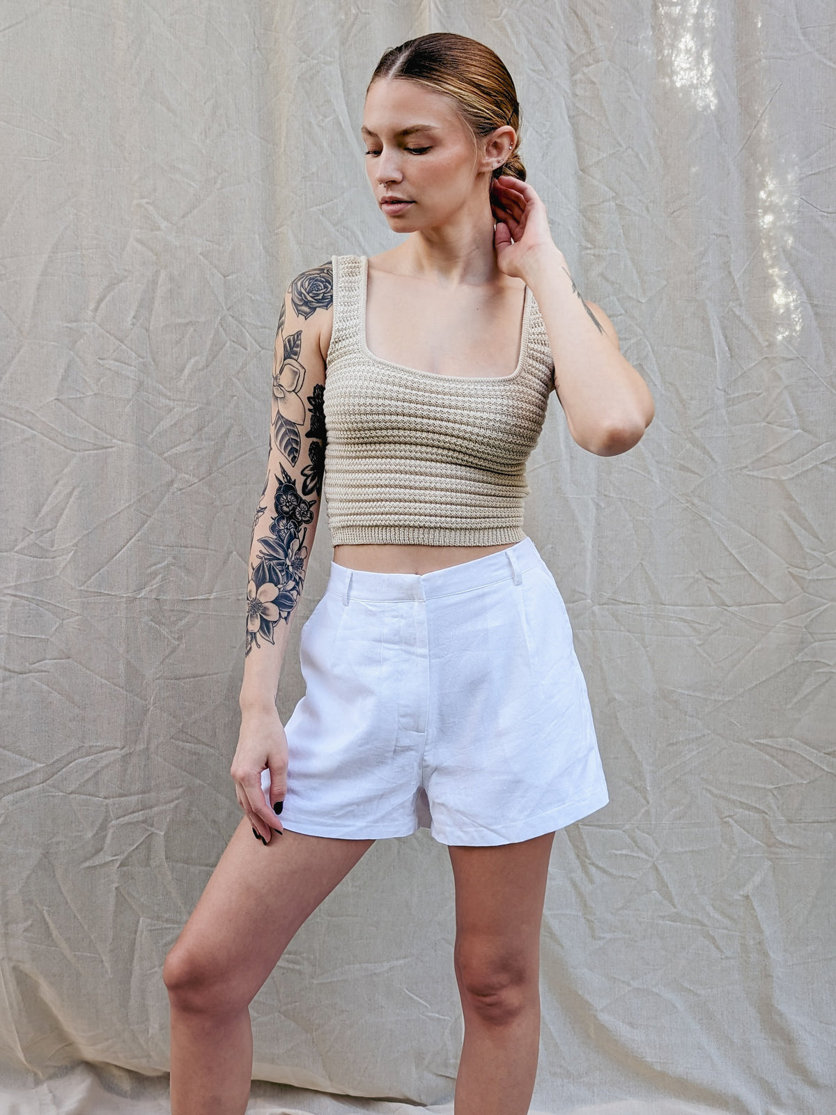 Linen Shorts