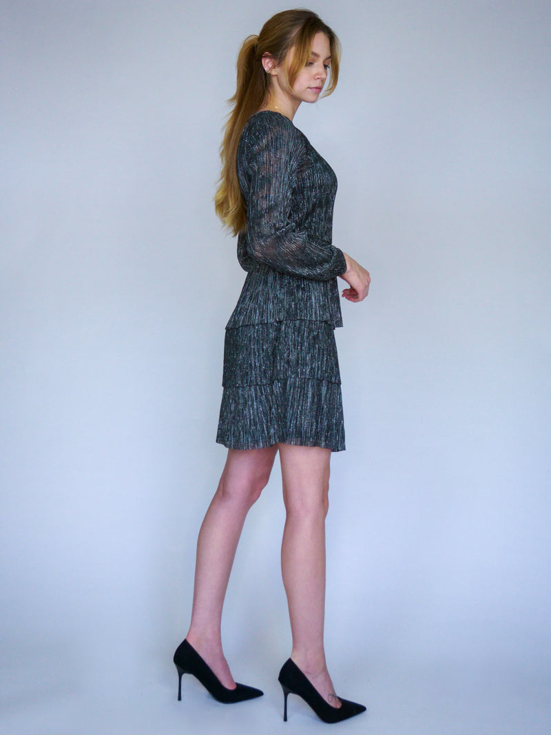 Shimmer Layered Dress