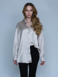 Satin Oversized Shirt