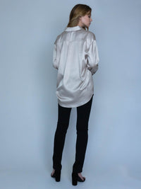 Satin Oversized Shirt