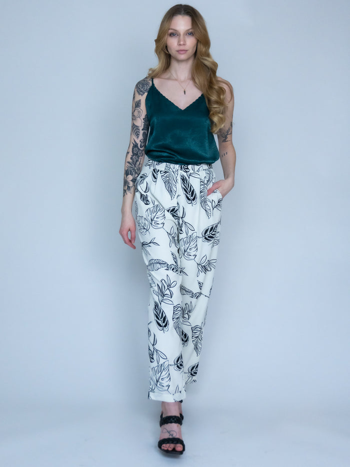 Tropical Flowy Trousers