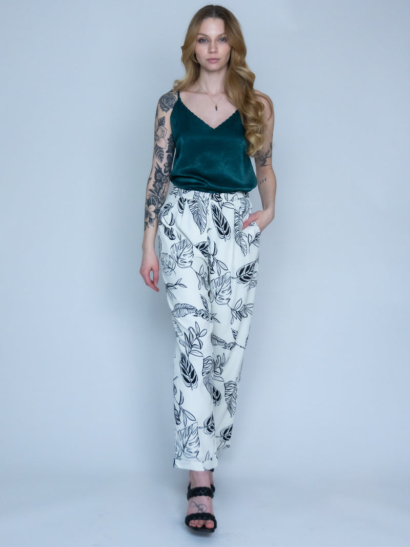 Tropical Flowy Trousers