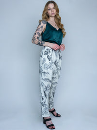 Tropical Flowy Trousers