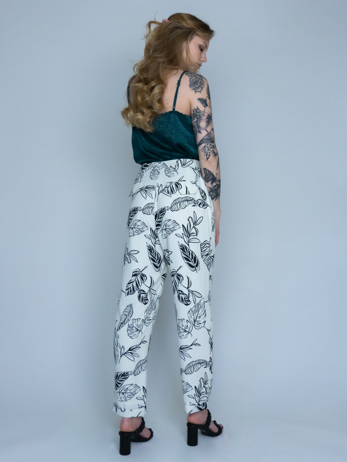 Tropical Flowy Trousers