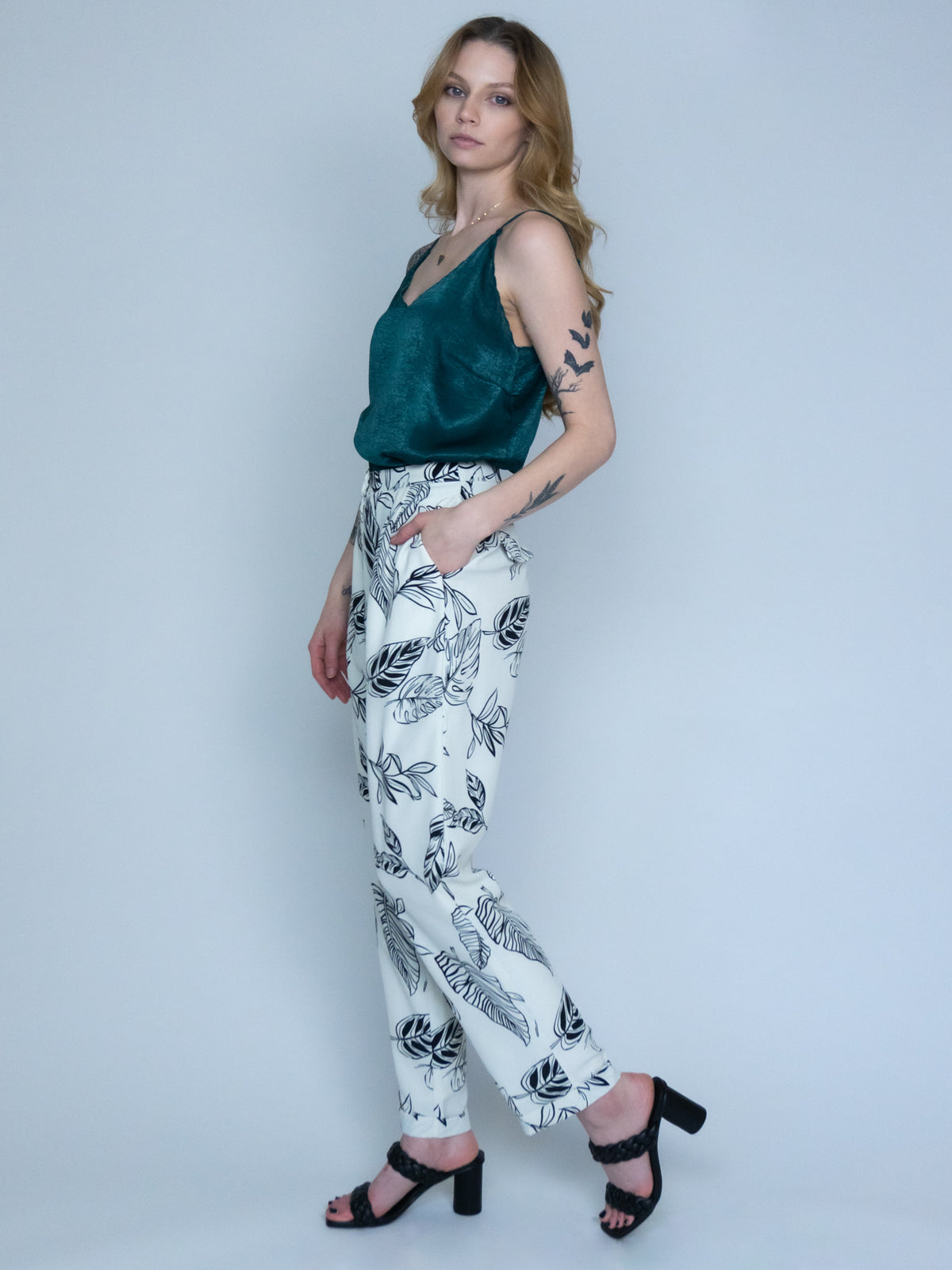 Tropical Flowy Trousers