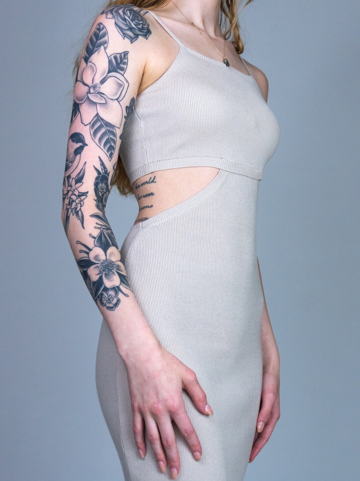 Knit Cut Out Dress Slayte Clothing Knit Cut Out Dress Slayte Clothing