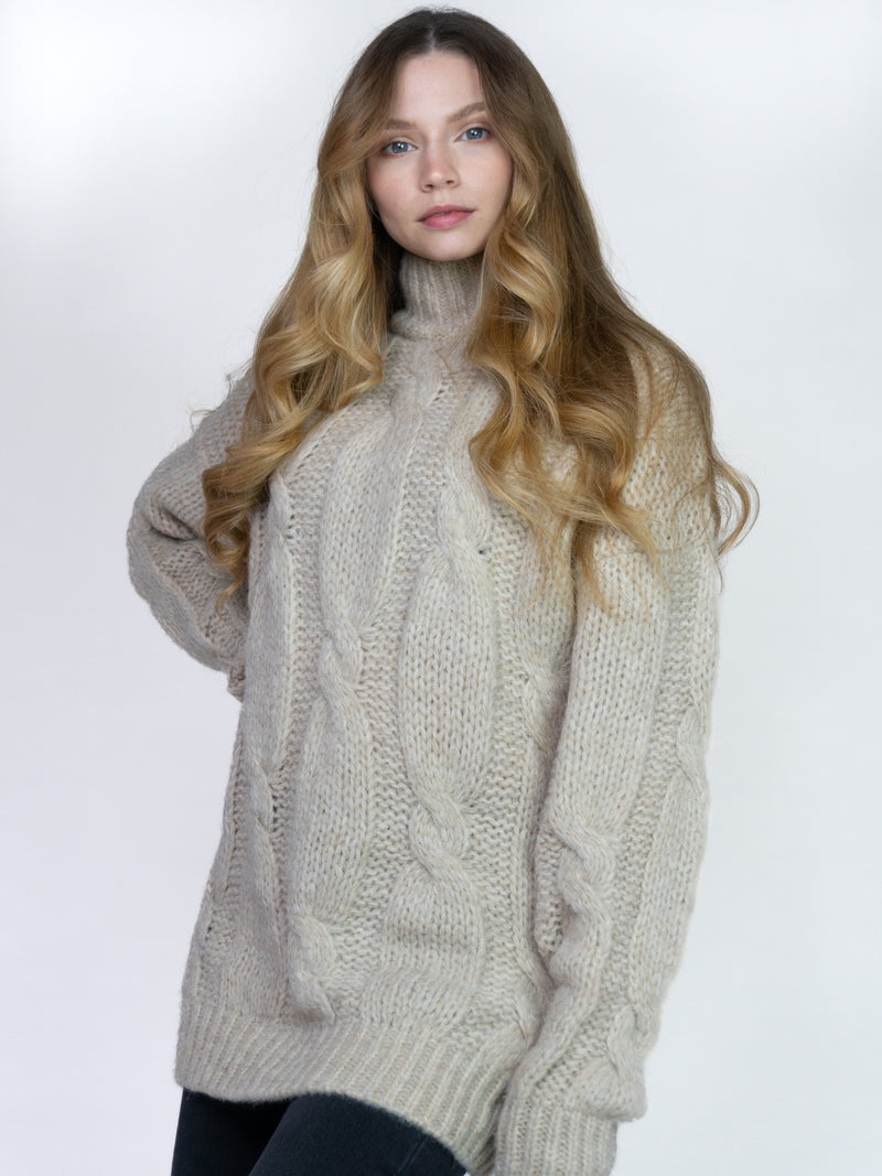 Cozy Cable Knit Sweater