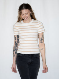 Knit Striped Tee