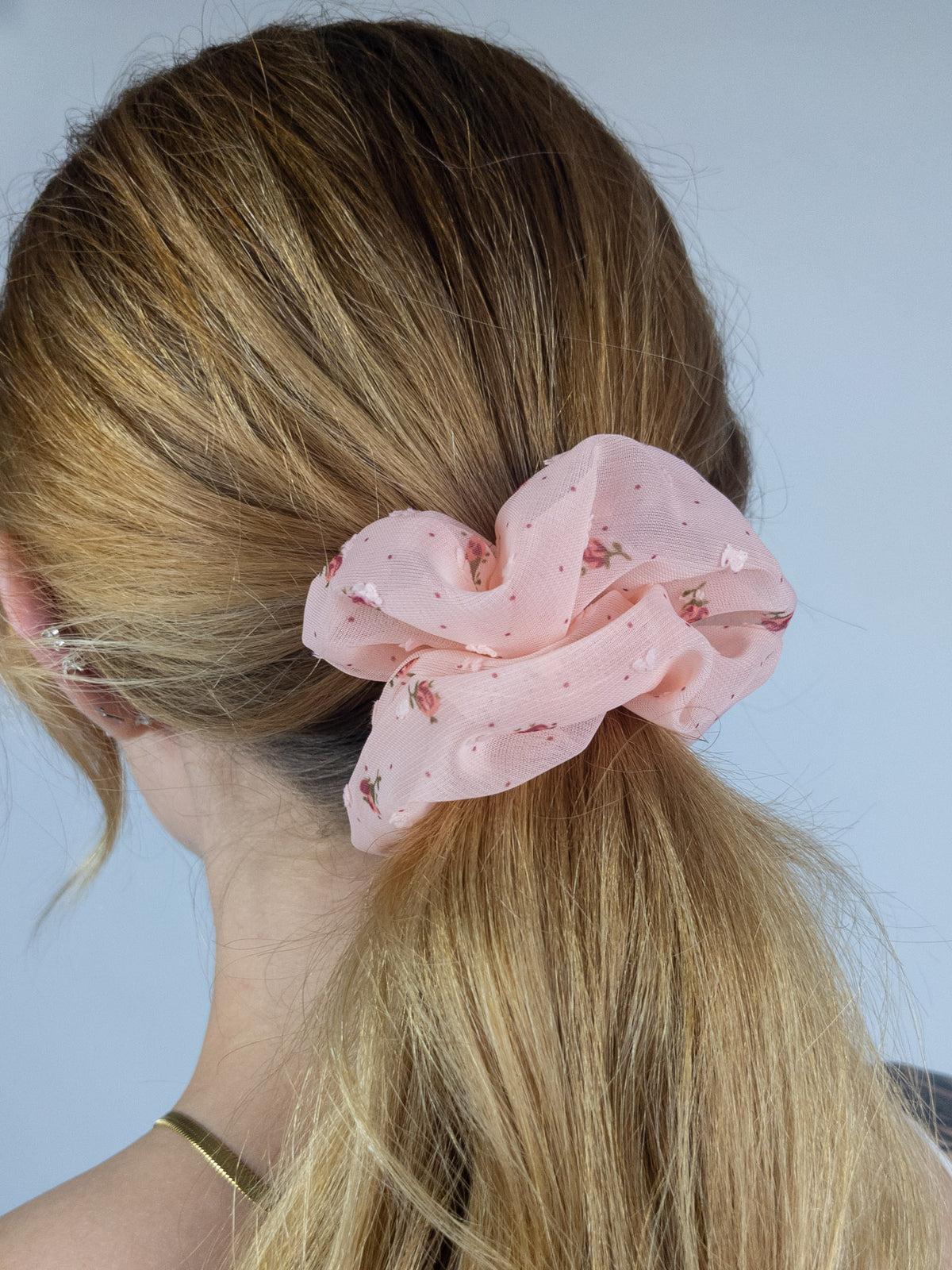 Floral Scrunchie